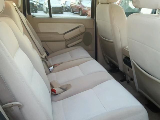 1FMEU73E76UB63638 - 2006 FORD EXPLORER X TAN photo 6