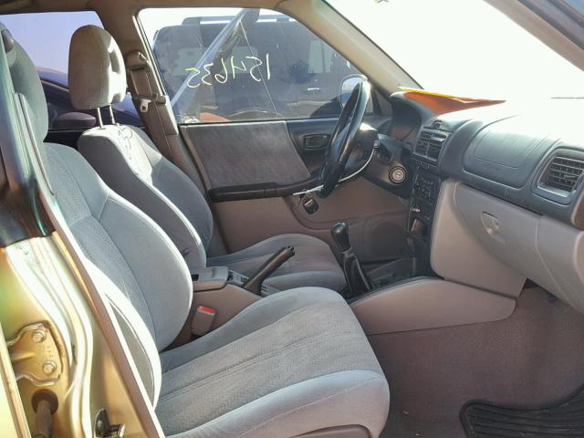 JF1SF655X1G713775 - 2001 SUBARU FORESTER S GREEN photo 5