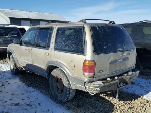 1FMZU73E8YZB74073 - 2000 FORD EXPLORER X BEIGE photo 3