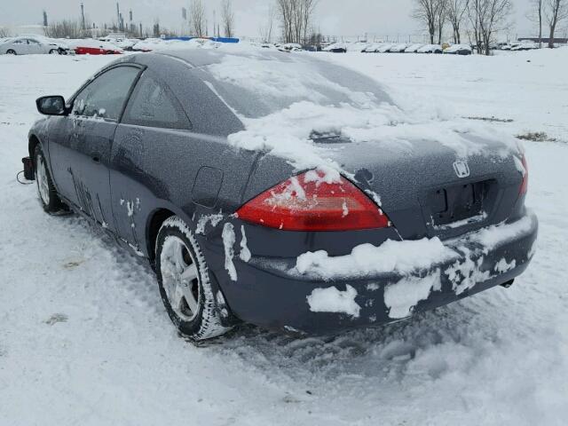 1HGCM72654A801648 - 2004 HONDA ACCORD EX CHARCOAL photo 3