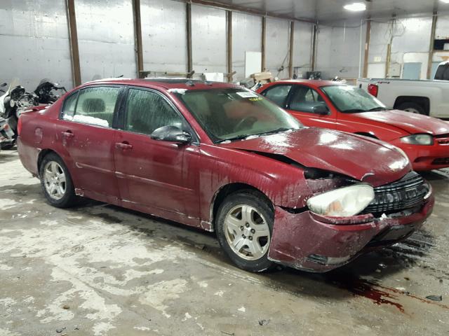 1G1ZU54824F192347 - 2004 CHEVROLET MALIBU LT MAROON photo 9