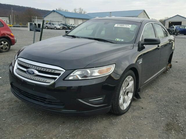 1FAHP2HW9BG126814 - 2011 FORD TAURUS SEL BLACK photo 2