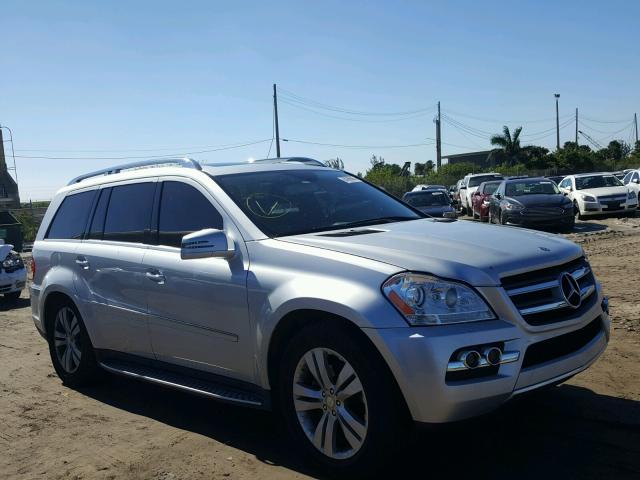 4JGBF7BE2BA637473 - 2011 MERCEDES-BENZ GL 450 4MA SILVER photo 1