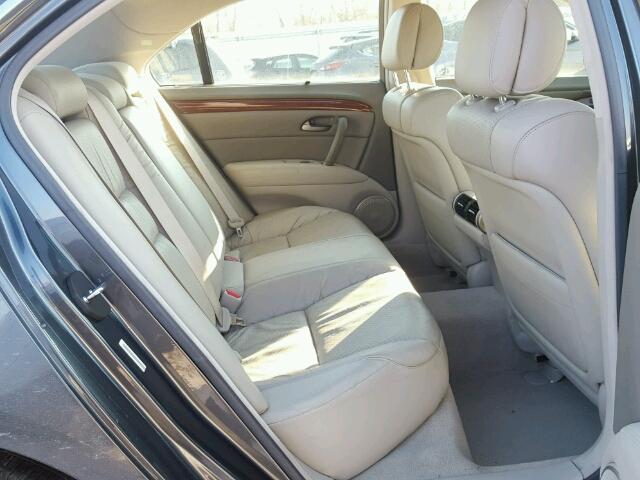 JH4KB16596C006154 - 2006 ACURA RL Boz foto 6