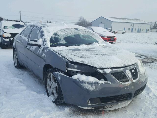 1G2ZG57N684103479 - 2008 PONTIAC G6 BASE GRAY photo 1