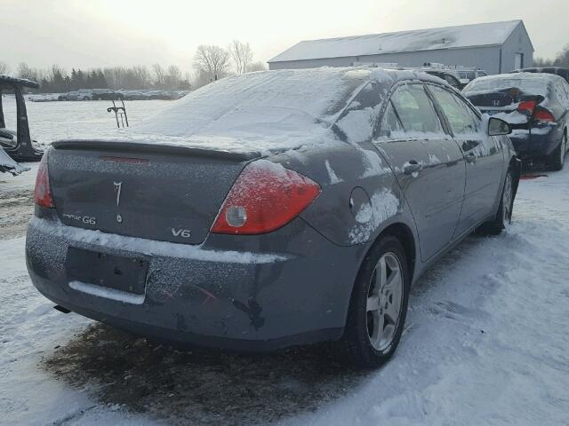 1G2ZG57N684103479 - 2008 PONTIAC G6 BASE GRAY photo 4