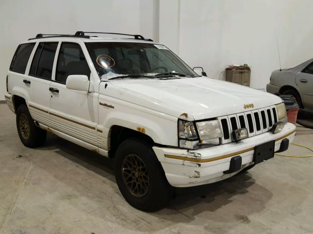 1J4GZ78Y7SC616331 - 1995 JEEP GRAND CHER WHITE photo 1