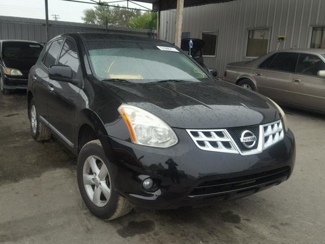 JN8AS5MT6DW522526 - 2013 NISSAN ROGUE S BLACK photo 1