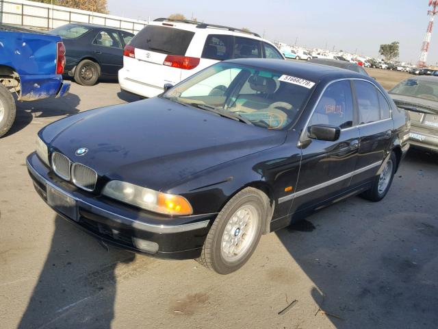 WBADD632XWGT92021 - 1998 BMW 528 I AUTO BLACK photo 2