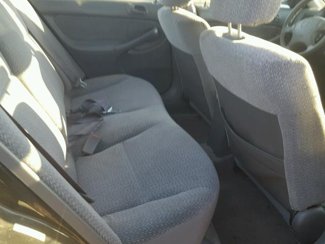 1HGEJ8640YL050100 - 2000 HONDA CIVIC EX BLACK photo 6