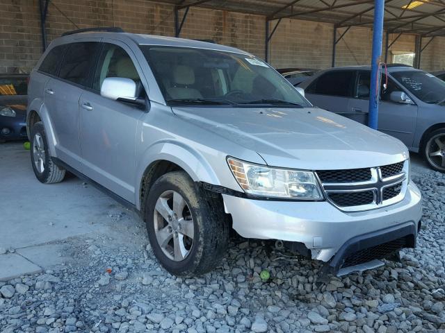 3C4PDCBG8CT187171 - 2012 DODGE JOURNEY SX SILVER photo 1