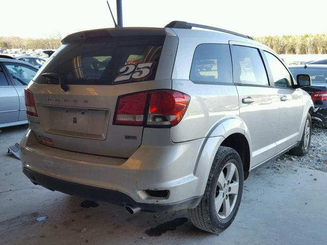 3C4PDCBG8CT187171 - 2012 DODGE JOURNEY SX SILVER photo 4