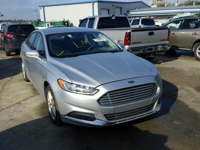 3FA6P0HR4DR368007 - 2013 FORD FUSION SE SILVER photo 1