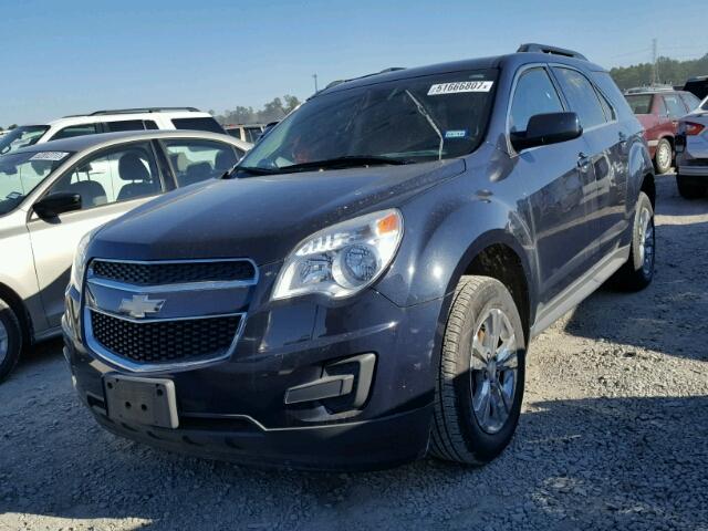 2GNALBEK3F6153934 - 2015 CHEVROLET EQUINOX LT BLUE photo 2