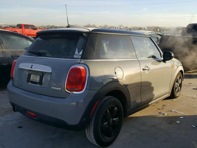 WMWXM5C52FT942319 - 2015 MINI COOPER GRAY photo 4