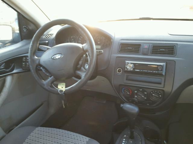 1FAFP34N76W212368 - 2006 FORD FOCUS ZX4 GRAY photo 9