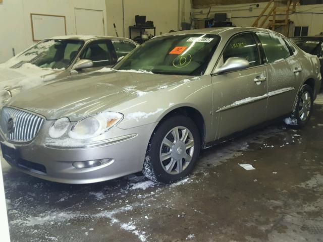 2G4WC582481167686 - 2008 BUICK LACROSSE C SILVER photo 2