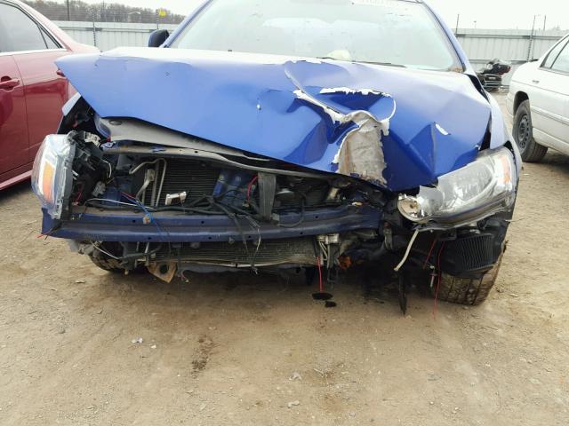 JA3AU86U58U042507 - 2008 MITSUBISHI LANCER GTS BLUE photo 9