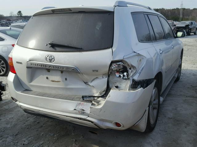 JTEDS42AX92075598 - 2009 TOYOTA HIGHLANDER WHITE photo 9