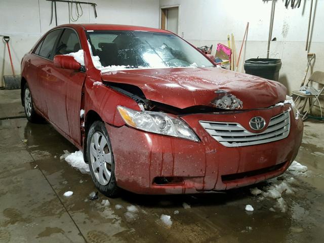 4T4BE46K88R036079 - 2008 TOYOTA CAMRY CE RED photo 1