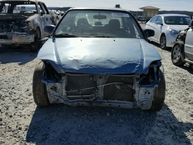 1HGEJ6674YL008298 - 2000 HONDA CIVIC LX BLUE photo 9