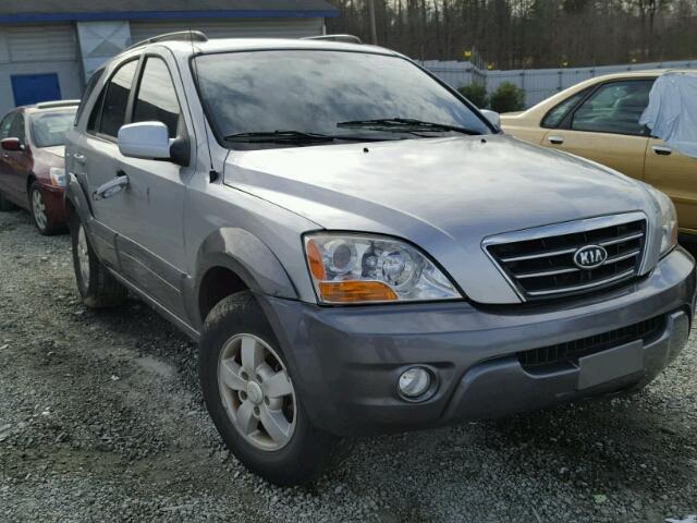 KNDJD736085863140 - 2008 KIA SORENTO EX SILVER photo 1