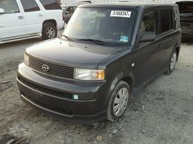 JTLKT324864050247 - 2006 TOYOTA SCION XB GREEN photo 2