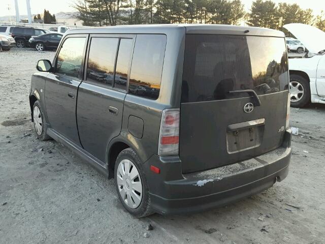 JTLKT324864050247 - 2006 TOYOTA SCION XB GREEN photo 3