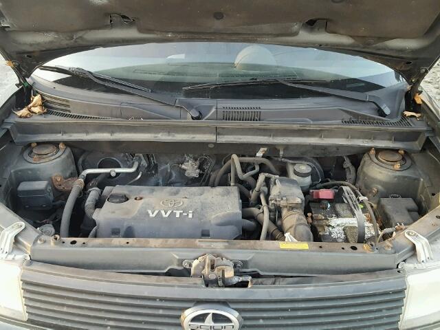 JTLKT324864050247 - 2006 TOYOTA SCION XB GREEN photo 7