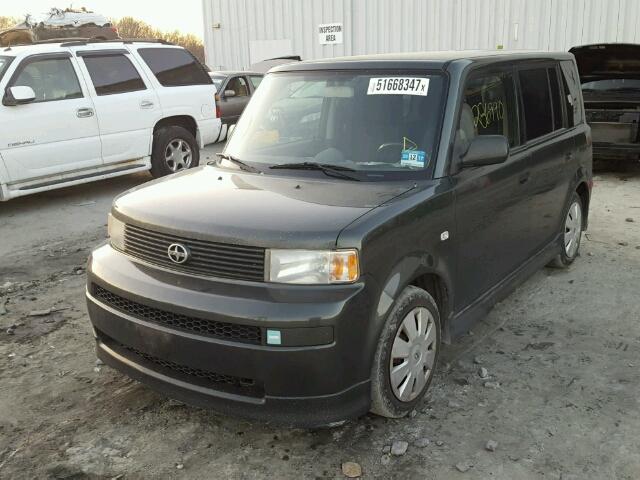 JTLKT324864050247 - 2006 TOYOTA SCION XB GREEN photo 9