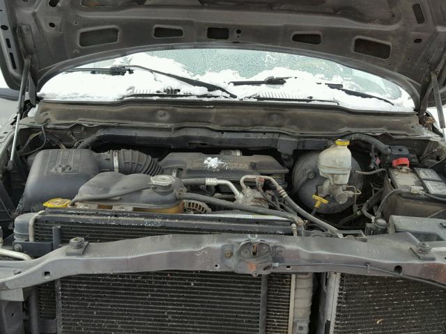 1D7HU18D53J666120 - 2003 DODGE RAM 1500 S BLACK photo 7