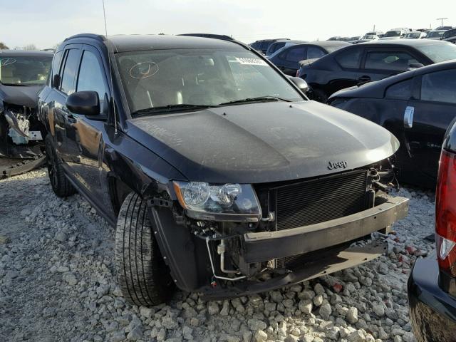 1C4NJCBA0FD126273 - 2015 JEEP COMPASS SP BLACK photo 1