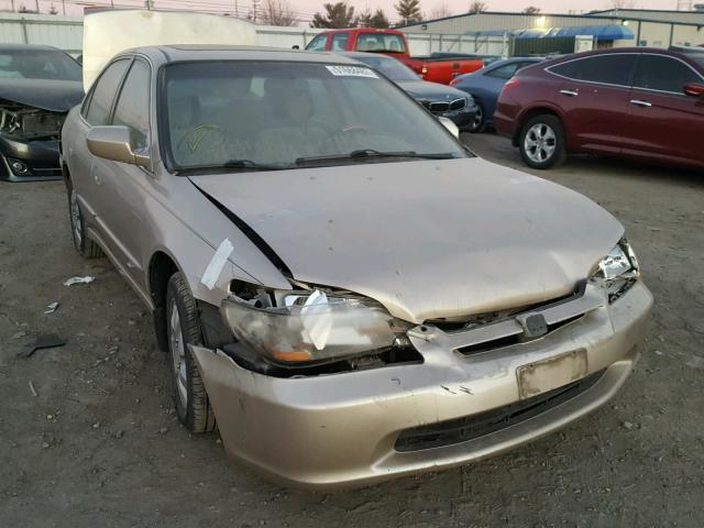 1HGCG5554YA011374 - 2000 HONDA ACCORD EX GOLD photo 1