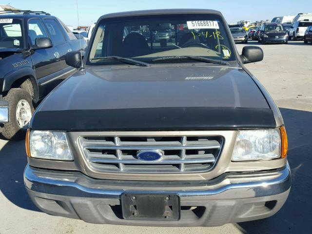 1FTYR14V53PA42969 - 2003 FORD RANGER SUP TAN photo 9