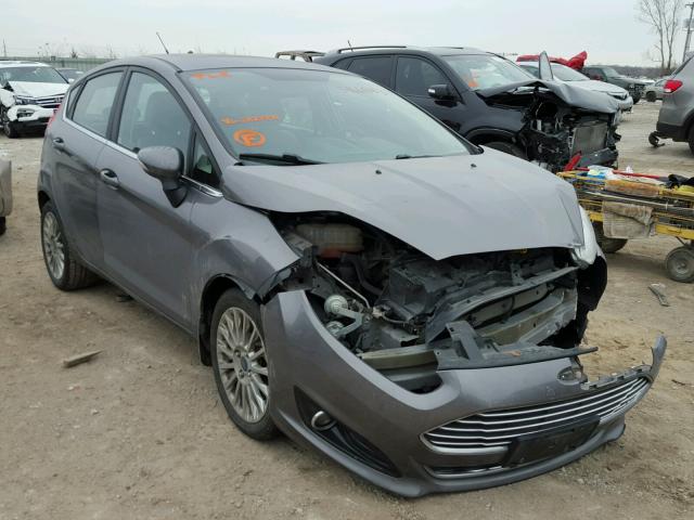 3FADP4FJ7EM200971 - 2014 FORD FIESTA TIT GRAY photo 1