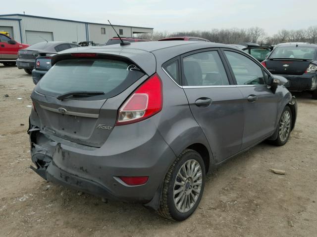 3FADP4FJ7EM200971 - 2014 FORD FIESTA TIT GRAY photo 4