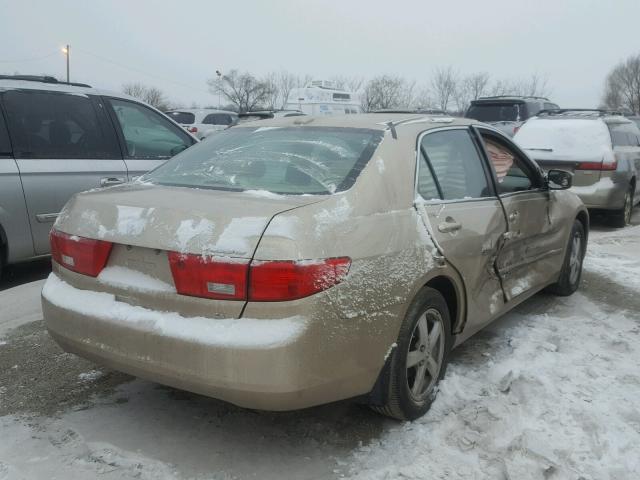 1HGCM56805A105734 - 2005 HONDA ACCORD EX GOLD photo 4