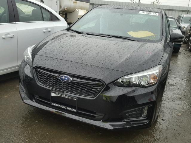 4S3GTAK60J3716989 - 2018 SUBARU IMPREZA SP BLACK photo 2