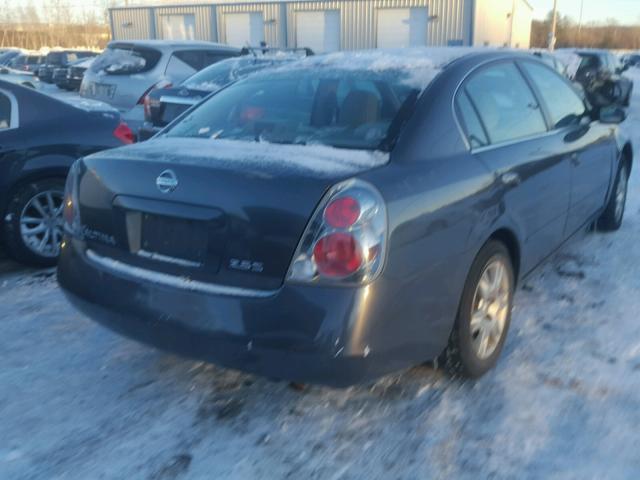 1N4AL11D05C384263 - 2005 NISSAN ALTIMA S GRAY photo 4