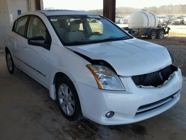 3N1AB6APXBL665123 - 2011 NISSAN SENTRA 2.0 WHITE photo 1