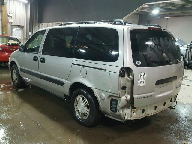 1GNDX13E24D220465 - 2004 CHEVROLET VENTURE LU SILVER photo 3