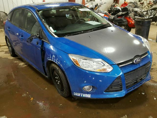 1FADP3K20EL122849 - 2014 FORD FOCUS SE BLUE photo 1