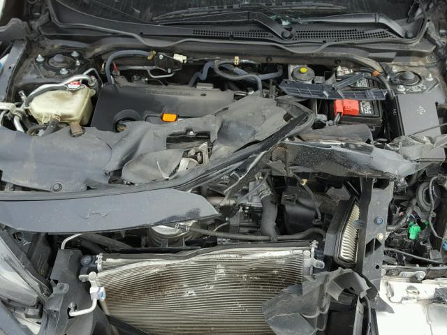 19XFC2F75HE043818 - 2017 HONDA CIVIC EX შავი ფოტო 7