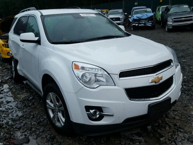 2GNFLGEK0E6123629 - 2014 CHEVROLET EQUINOX LT WHITE photo 1