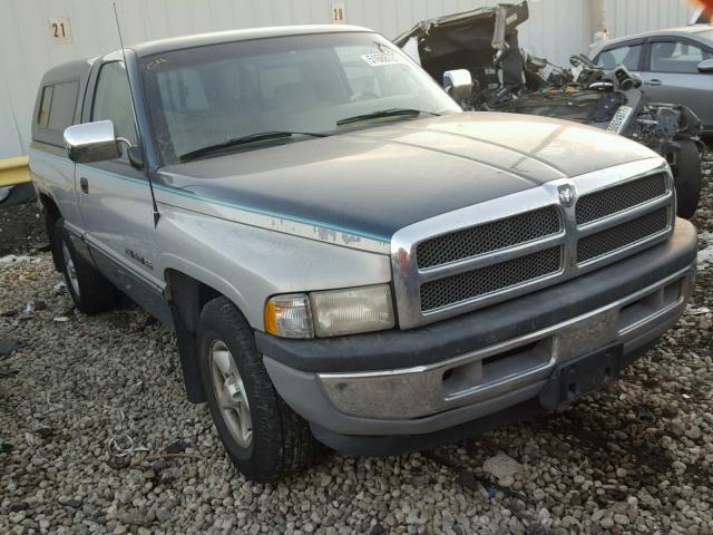 1B7HC16Y1TS715052 - 1996 DODGE RAM 1500 GREEN photo 1