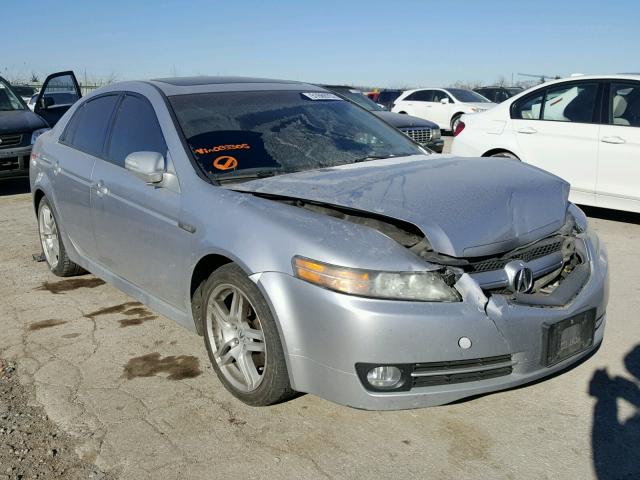 19UUA66297A033305 - 2007 ACURA TL SILVER photo 1