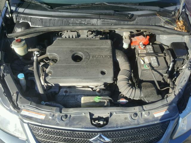 JS2YA413285102856 - 2008 SUZUKI SX4 BASE CHARCOAL photo 7