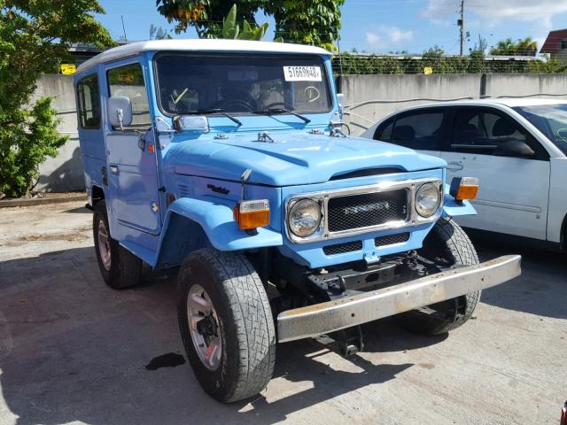 FJ40927272 - 1981 TOYOTA FJ40 BLUE photo 1