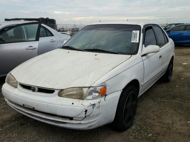 1NXBR18E5WZ091266 - 1998 TOYOTA COROLLA VE WHITE photo 2