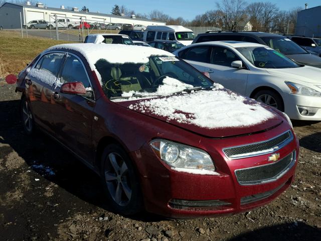 1G1ZJ57B88F249110 - 2008 CHEVROLET MALIBU 2LT RED photo 1